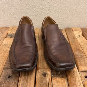 Aldo Brown Leather Shoes Mens Size 12 Uk 45